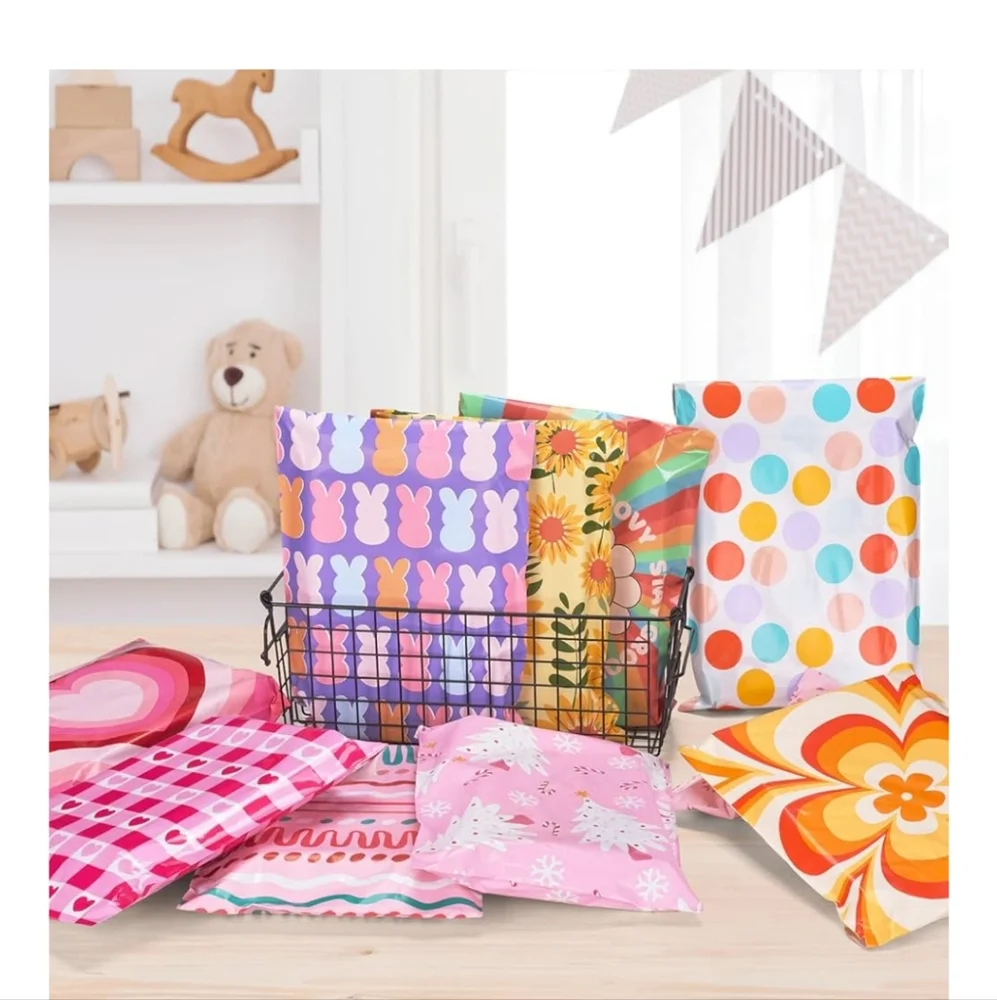 15 Purple Peeps Polymailer Packages